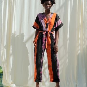 Osei-Duro Opus Jumpsuit in Carmine